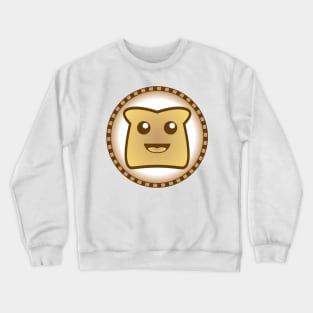 Crispy Toast Full Color Graphic Crewneck Sweatshirt